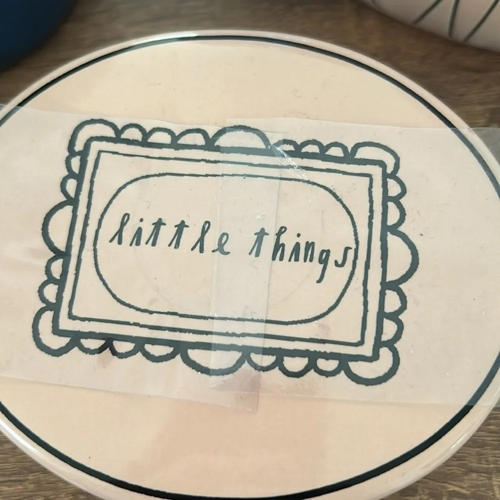 Rae Dunn little things Ceramic Keepsake Trinket Box